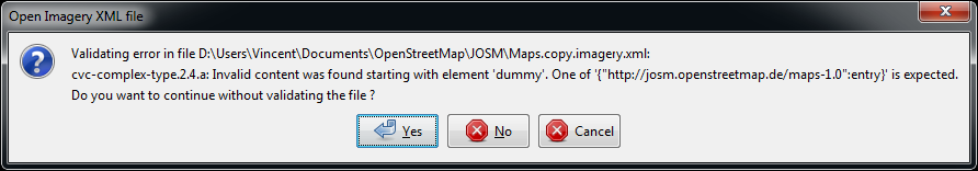 Josm open imagery xml error.png