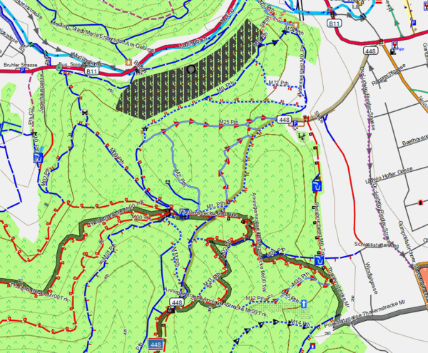 Example Area - Anninger Moedling