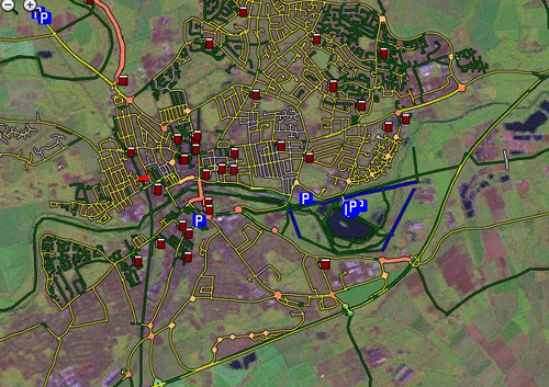 New slippy-map of Bedford, June 2006