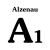 Alzenau A1 white black.svg