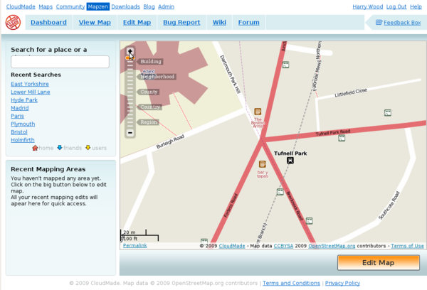 MapZen dashboard zoomed map.png