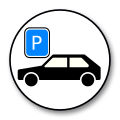 Circle CarParking.svg