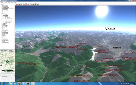 alps terrain OSM-3D.org