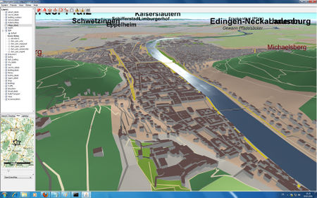 alps terrain OSM-3D.org