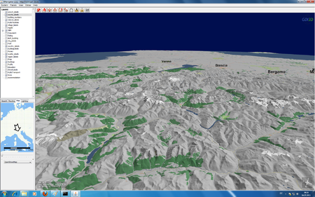 alps terrain OSM-3D.org