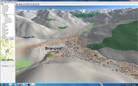 Embrun FRANCE OSM-3D.org