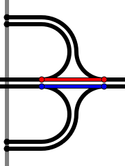 Motorway junction - carriageway