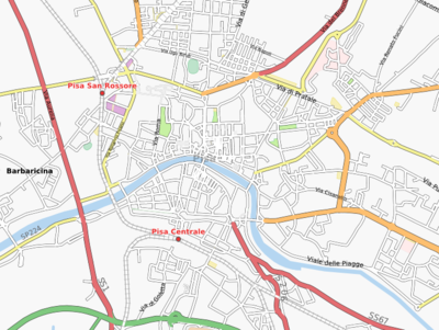 Mappa libera di Pisa