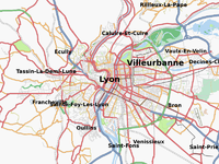 Carte de Lyon