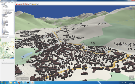 alps terrain OSM-3D.org