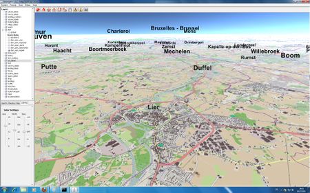 alps terrain OSM-3D.org