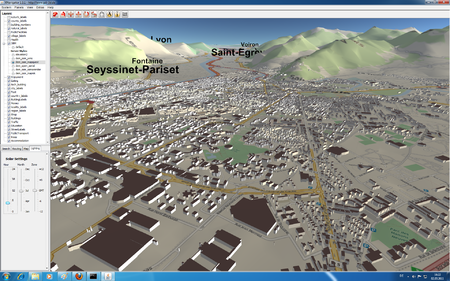 alps terrain OSM-3D.org