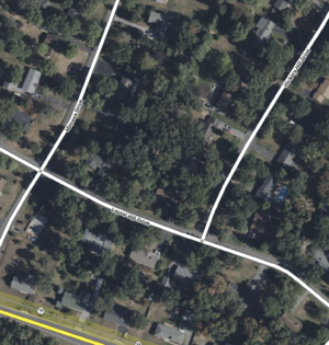 Bing Imagery of Laurel Hill