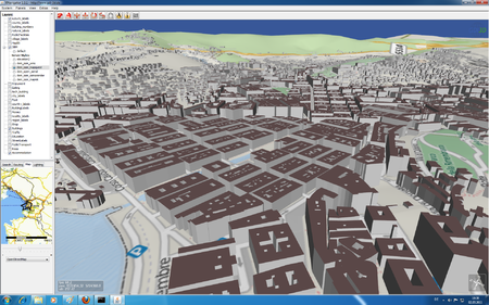 alps terrain OSM-3D.org