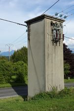 Poste électrique tour