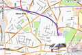 Routing through Hamburg, but with corrected weightings and distance calc. (second version on 5th March 2008)