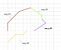 SFA MultiLineString.svg Item:Q16293 Item:Q16294