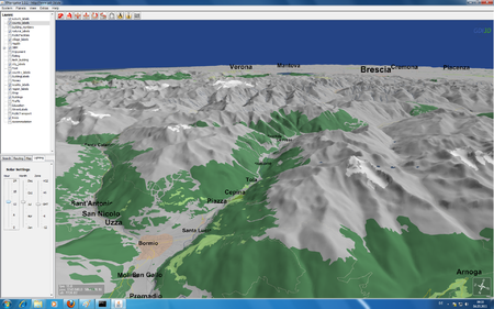 alps terrain OSM-3D.org