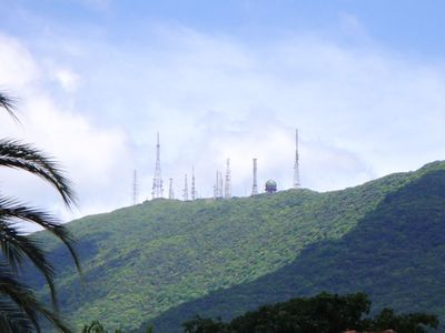 Antenas del Cerro El Copey, Isla de Margarita.