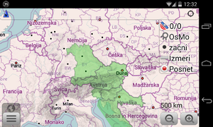 Example of name:sl tags across Europe, as shown in OsmAnd