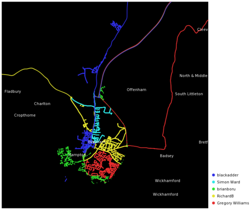 Evesham mapping party render