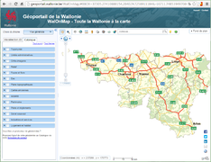 WallonMap viewer