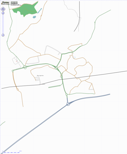 Map of Basingstoke, Dec 2006