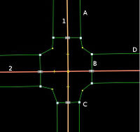 Footway=crossing four-way intersection.jpg