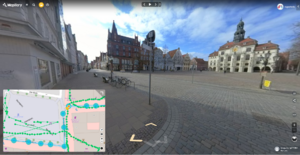 Screenshot von Mapillary.com