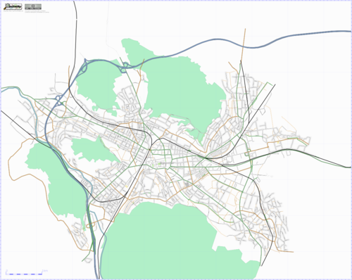 Map of Winterthur