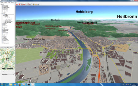 alps terrain OSM-3D.org