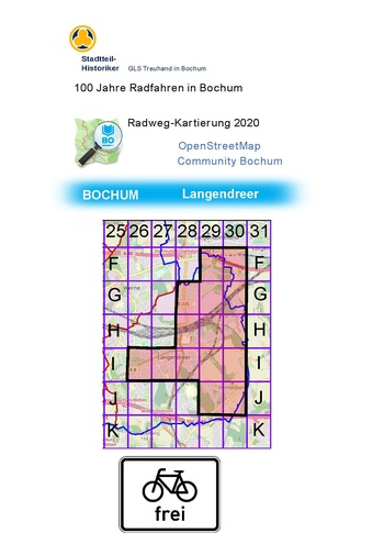 Auszug Atlas Bochum Langendreer